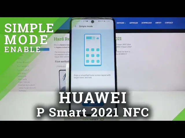 Video thumbnail for How to Enable Easy Mode in HUAWEI P Smart 2021 NFC – Set Up Simple Mode