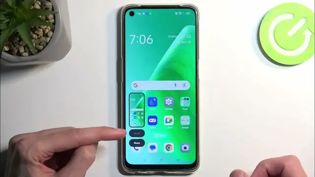 Video thumbnail for How to Take Screenshot on OPPO A95 – Capture Screen