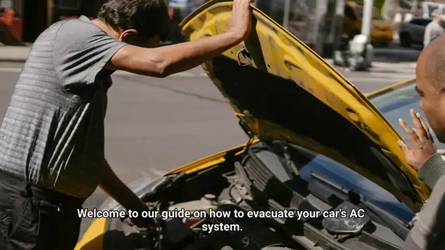 Video thumbnail for How To Evacuate Car AC System?