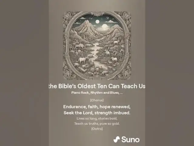 Video thumbnail for What the Bible’s Oldest Ten Can Teach Us Today