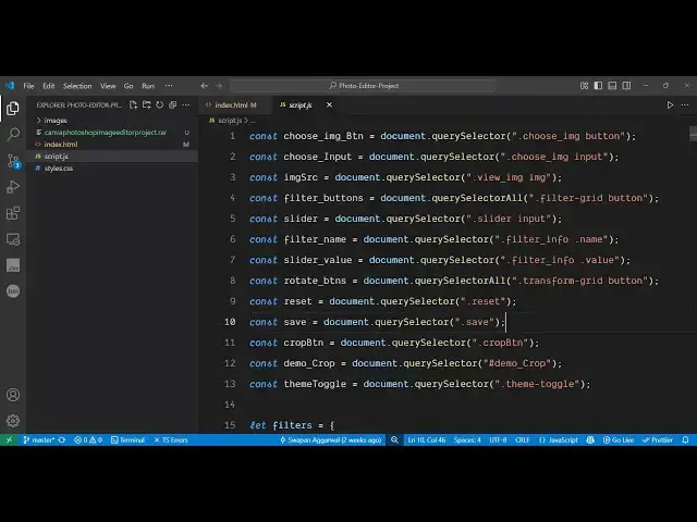 Video thumbnail for Build a Canva Clone & Photoshop Image Editor & Cropper in Browser Using HTML & JavaScript