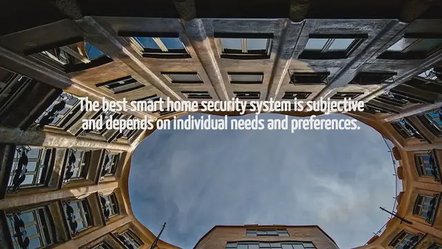 Video thumbnail for What Is The Best Smart Home Security System