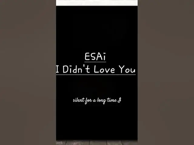 'Video thumbnail for "I never meant to hurt you. I just never loved you.#music #sadsong #musica #musicgenre'