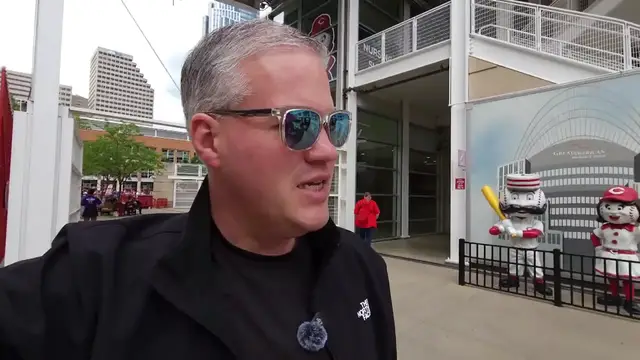 Video thumbnail for Eating Everything in the Champions Club at Cincinnati Reds Great American Ball Park(720P HD)