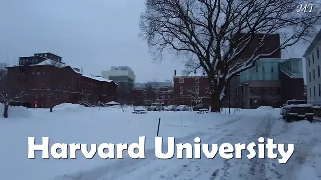 Video thumbnail for Harvard University Relaxing Walking Tour - Harvard Law School