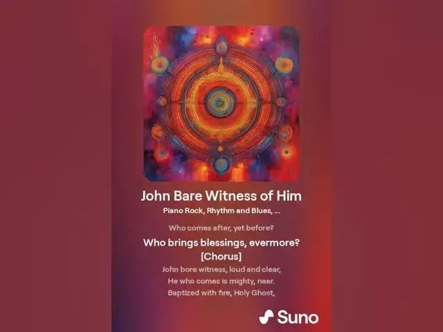 Video thumbnail for John Bare Witness of Him: What Comes Next