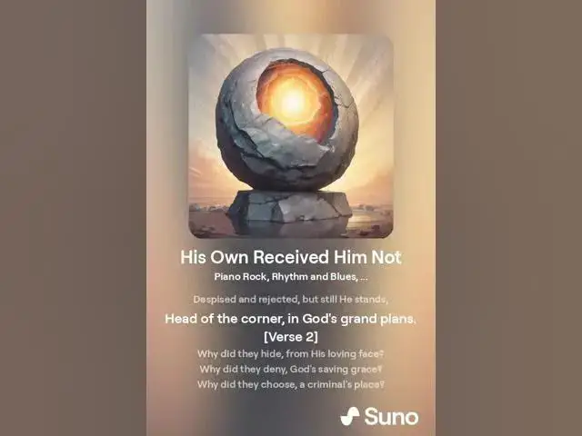 Video thumbnail for His Own Received Him Not: The Cornerstone Rejected
