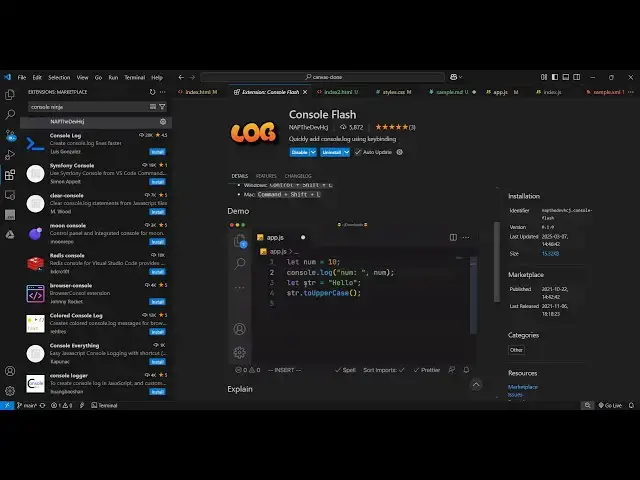 Video thumbnail for Stop Typing console log Manually — Automate It in VS Code Using Keybinding