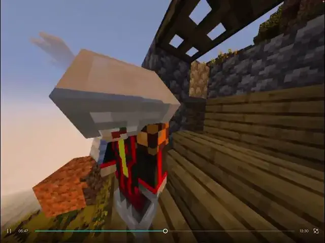 'Video thumbnail for Our Minecraft world'