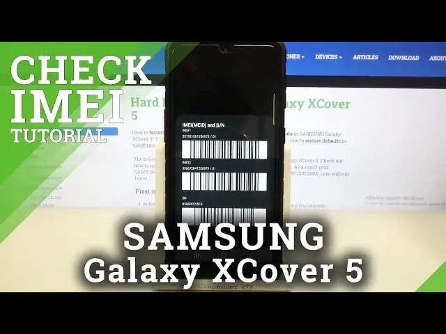 'Video thumbnail for How to Check IMEI and Serial Number in SAMSUNG Galaxy XCover 5 – Find IMEI and SN'