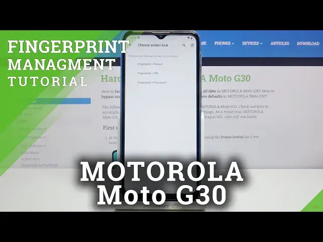 'Video thumbnail for How to Unlock Screen by Fingerprint in Motorola Moto G30 - Add Fingerprint'