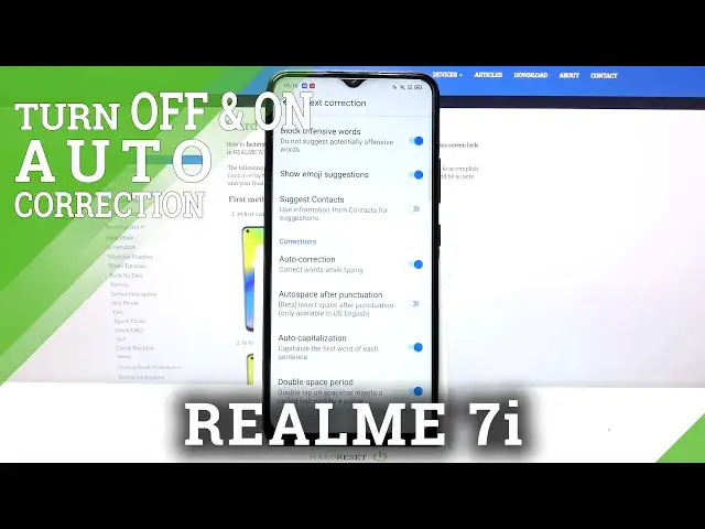 'Video thumbnail for How to Enter Text Correction Options in REALME 7i – Find Keyboard Settings'
