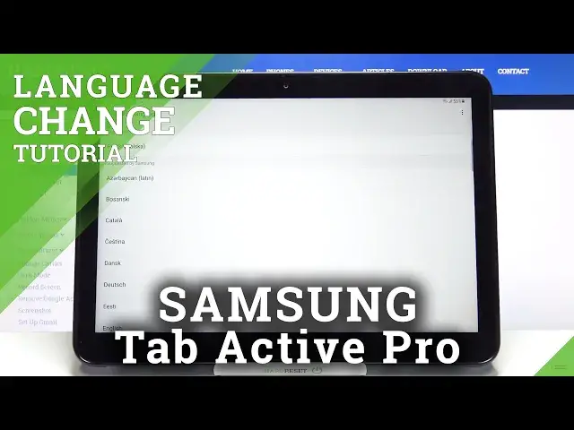 Video thumbnail for How to Change System Language in SAMSUNG Galaxy Tab Active Pro – Update Language