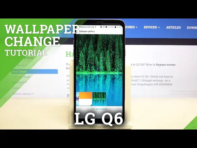 Video thumbnail for How to Change Wallpaper on LG Q6 | Set Up Home Screen & Lock Screen Wallpaper