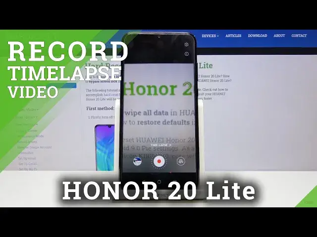 Video thumbnail for Honor 20 Lite How to Record Timelapse