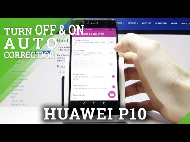 'Video thumbnail for How to Activate SwiftKey Autocorrection in HUAWEI P10 – Enable Suggested Words'