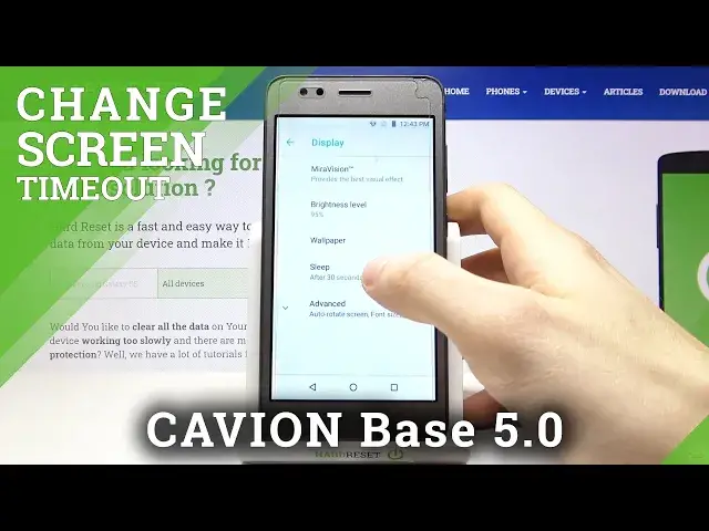 'Video thumbnail for How to Change Screen Timeout in CAVION Base 5.0 – Find Sleep Options'