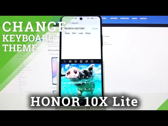 'Video thumbnail for How to Customize Keyboard Theme in HONOR 10X Lite'