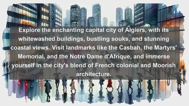 Video thumbnail for Discover Algeria's Stunning Cities: Top 10 Must-Visit Urban Destinations