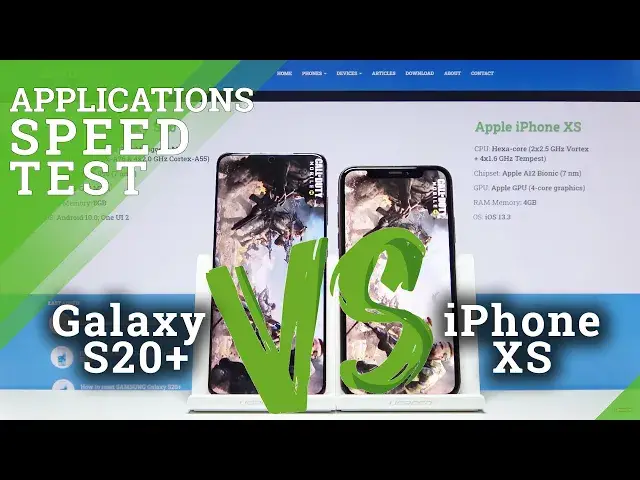 Video thumbnail for Samsung Galaxy S20 vs iPhone XS - Test Applications' Speed