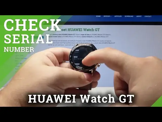 'Video thumbnail for How to Check Serial Number in HUAWEI Watch GT - Locate SN'