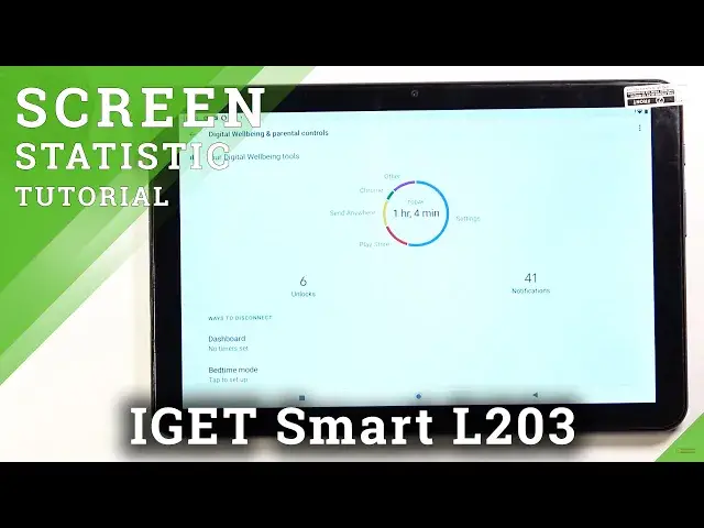 'Video thumbnail for How to Change Screen Timeout in IGET Smart L203 – Tablet Usage Statistic'