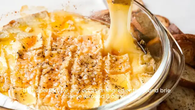 Video thumbnail for Baked brie recipe