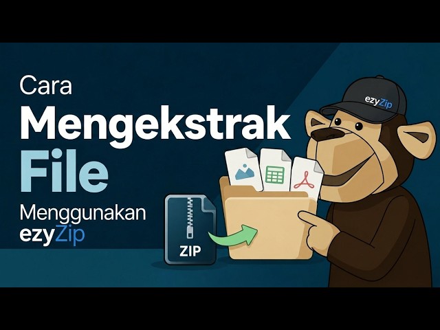 Video thumbnail for 📦 Cara Mengekstrak File Menggunakan EzyZip Online Gratis | Tanpa Instalasi Perangkat Lunak
