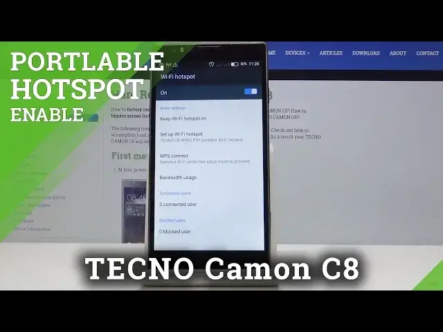 Video thumbnail for How to Enable Portable Hotspot in TECNO Camon C8 - Share Wi-Fi