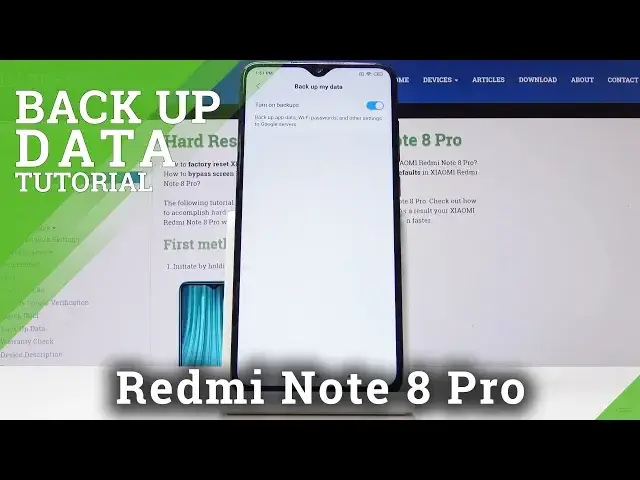 'Video thumbnail for How to Enable Google Backup in XIAOMI Redmi Note 8 Pro - Create Backup Account'