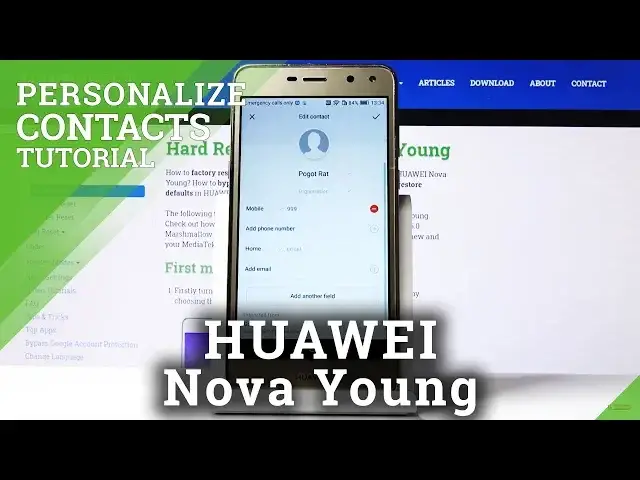 Video thumbnail for How to Personalize Contact Profile in HUAWEI Nova Young – Add Photo to Contact
