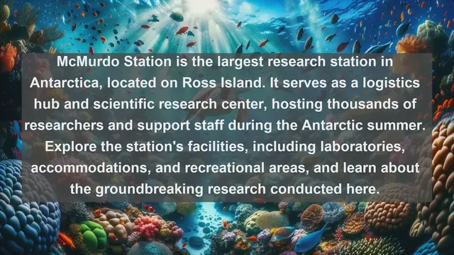 Video thumbnail for Exploring Antarctica's Urban Landscape: Top 10 Largest Settlements on the Continent