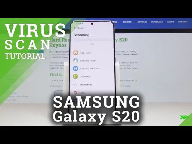 'Video thumbnail for How to Virus Scan in SAMSUNG Galaxy S20 – Security / Anti-Malware Scan'