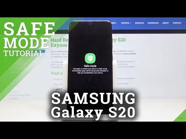 'Video thumbnail for How to Open & Use Safe Mode on Samsung Galaxy S20 –  Exit Safe Mode'