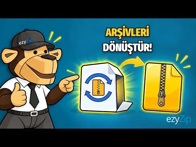 Video thumbnail for Arşiv Dosyaları Online Ücretsiz Nasıl Dönüştürülür | Yazılım Kurulumu Gerektirmez