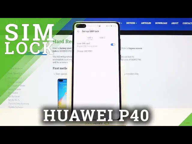 'Video thumbnail for How to Remove SIM Protection in HUAWEI P40 - Delete SIM PIN'