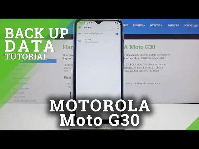 'Video thumbnail for How to Back Up Data in Motorola Moto G30 - Enable Google Backup'