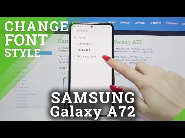 'Video thumbnail for How to Install Rosemary Font on SAMSUNG Galaxy A72 – Change Font Style'