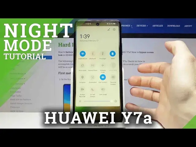 Video thumbnail for How to Activate Night Mode on HUAWEI Y7a – Screen Night Light