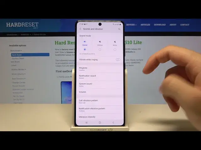 'Video thumbnail for How to Find Sound Settings on SAMSUNG Galaxy S10 Lite – Manage Sound Options'