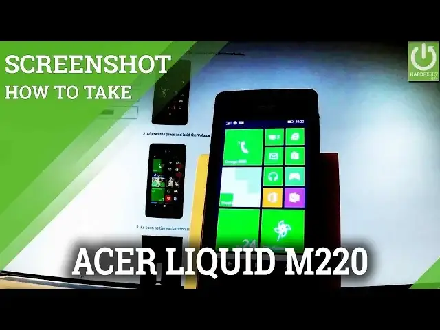 'Video thumbnail for How to Take Screenshot on ACER Liquid M220 - Save Screen / Edit Picture'