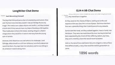 'Video thumbnail for 2 MINUTES AGO a New Era in Writing - The AI That Shattered the 10,000-Word Barrier!'