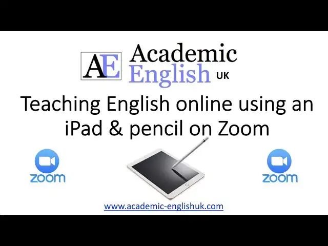 Video thumbnail for iPad & pencil on ZOOM