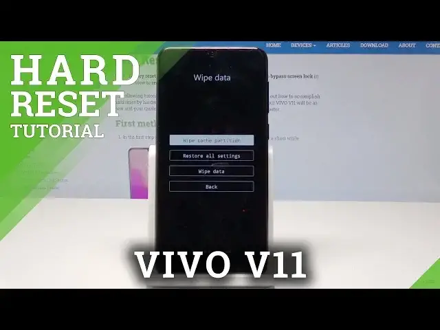 Video thumbnail for How to Hard Reset VIVO V11 - Factory Reset by Recovery Mode