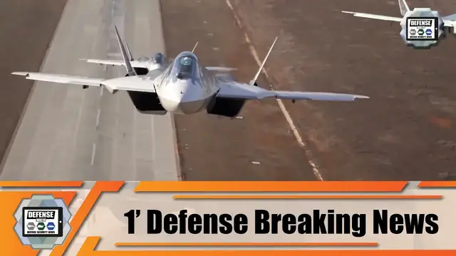 'Video thumbnail for First serial production of Sukhoi Su-57 fighter aircraft delivered to Russian Air Force test center'
