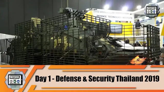 'Video thumbnail for Defense Security Thailand 2019 Tri Service Asian Exhibition Bangkok Show Daily News Video live demo'