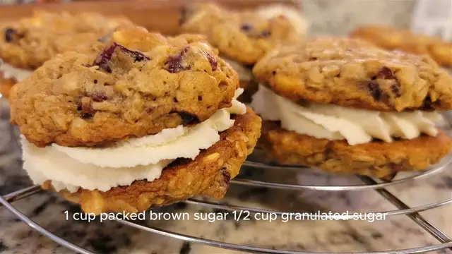 Video thumbnail for Oatmeal Cookie Recipe