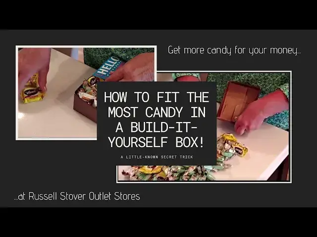 Video thumbnail for A Trick To Get More Candy In A Russell Stover Build-A-Box!