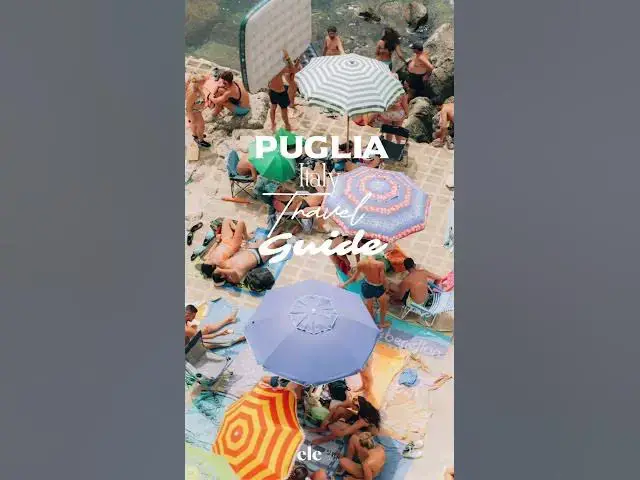 'Video thumbnail for Get the Puglia, Italy Travel Guide now at eatliveescape.com #puglia #italy #travel #pugliagram'