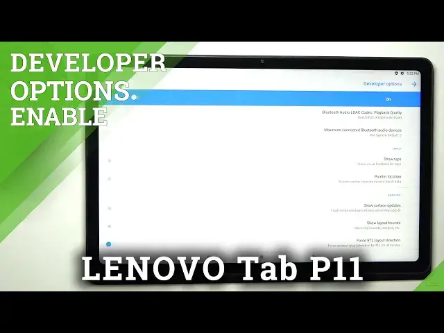 Video thumbnail for How to Enable Developer Options in Lenovo Tab P11 - Boot Manufacturer Panel